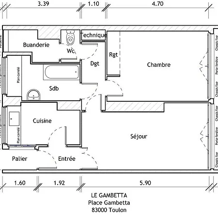 Le Gambetta Apartment *